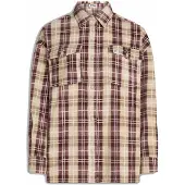 O'Neill O'riginals Superfleece Shirt beige check flannel (37571) XL