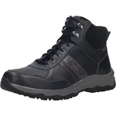 Josef seibel Stiefelette "Leroy 59, schwarz-kombi", Herren, Gr. 47, schwarz (schwarz, kombi), Obermaterial: 100% Rindsleder Leather cow., Schuhe Stiefelette
