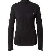 Calvin Klein Jeans "WOVEN LABEL T-NECK SWEATER" Regular fit mit Stehkragen