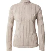 Calvin Klein Jeans Jeans Rollkragenpullover "WOVEN LABEL T-NECK SWEATER" Regular fit mit Stehkragen