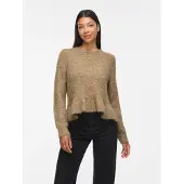 Vila Vibows Rundhals Strickpullover