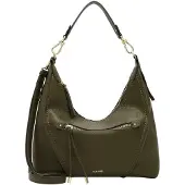 Suri Frey Beuteltasche "Beutel SFY Soey", Damen, Gr. B/H/T: 32cm x 29cm x 10cm 0, grün (oliv 960), Polyester, Taschen Beuteltasche