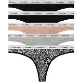 Calvin Klein Lv00qd5221 Tanga 5 Einheiten
