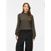 Vila Stehkragen Strickpullover