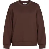 Vila Vicatora Rundhals Langärmeliges Sweatshirt