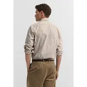 Bugatti "Modern Fit" Modern Fit Poplin Button-Down-Kragen