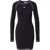 Roxy Sommerkleid "Starlight Spirit", Damen, Gr. L, schwarz (anthrazit), Obermaterial: 54% Modal, 40% Polyester, 6% Elasthan., Kleider Sommerkleid