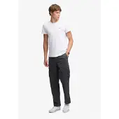 Superdry für Herren. M7011512A Schwarze Cargo-Hose in Regular Taper-Passform (34/32), Lässig, Baumwolle