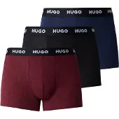 HUGO 50532613 Red Boxershorts 3 Einheiten