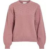 Vila Vituli Rundhals Strickpullover
