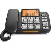 Siemens Festnetztelefon DL580 Schwarz