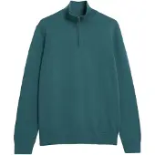 Armedangels FAABES STRICKPULLOVER | 100% Bio-Baumwolle - petrol (XL)
