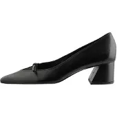 Högl Damen Pumps Schwarz Leder Größe: 40,5