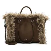 Suri Frey Shopper Umhängetasche Chessy Cityshopper Oliv dunkelbraun