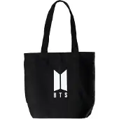 Erik Logo Bts Stofftasche Schwarz Schwarz One Size