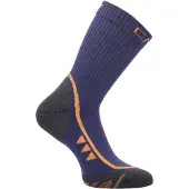 CMP Trekking Socks Supersoft 50 Mid b.blue-flame (13NR) 39/42