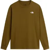 The North Face - Evolution Simple Dome Regular Long Sleeve - Longsleeve Gr M braun