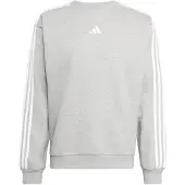 Adidas - Essentials 3-Stripes Fleece Sweatshirt - Pullover Gr XXL grau