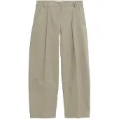 Armedangels - Women's Barrel Leg Twill Pant - Freizeithose Gr XL beige