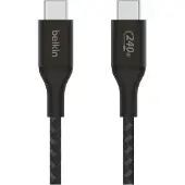 Belkin CAB015bt1MBK, 1 m, USB C, USB C, USB 2.0, Schwarz
