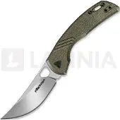 Fox Edge Persian - Stonewash - Micarta Taschenmesser, olivgrün