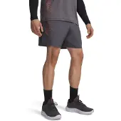 Under Armour Tech Play Short gray outrageous orange (025) XXL