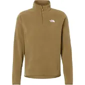 The North Face Herren Glacier 1/4 Zip Fleecepullover Caraway Seed L