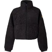 Roxy - Women's Blurry Cloud Print - Fleecejacke Gr L schwarz