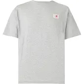 New Balance T-Shirt "WOVEN LABEL T-SHIRT", Herren, Gr. S, athletic grau, multi (agm), Obermaterial: 100% Baumwolle, Shirts T-Shirt, aus Baumwolle, auch in großen Größen