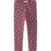 Name it - Kid's Davina Sweat Fleece Leggings - Leggings Gr 122 lila