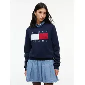 Tommy Hilfiger Sweatshirt "TJW REG FLAG CREW", Baumwolle