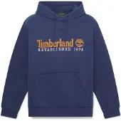 Timberland Mens Embroidered Logo BB Hoodie naval academy L