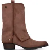 Xti für Damen. 14647801-TAUPE Stiefeletten 146478 taupe (39), 3 bis 5 cm, Reißverschluss, Lässig