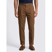 Berwich für Herren. cr0047x Braune Chiold-Hose (54), Lässig, Baumwolle