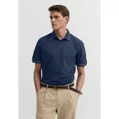 Bugatti "Modern Fit" Modern Fit Baumwoll-Piqué Kurzarm Polokragen