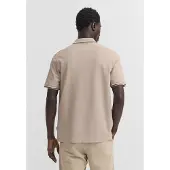 Bugatti "Modern Fit" Modern Fit Baumwoll-Piqué Kurzarm Polokragen