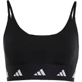 Adidas Logo Sport-bh Mit Geringer Unterstützung