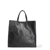 Chiara Ferretti Damen-Schultertasche Laminiertes Leder Silber mit Magnetverschluss L001 Silver UNICA 34.5x32x17 cm