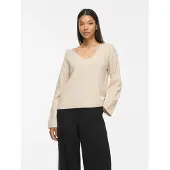 Vila Viliga V-ausschnitt Strickpullover