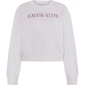 Calvin Klein Jeans, Rundhalsausschnitt, cropped, Logoschriftzug
