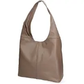 Chiara Ferretti Damentasche, Schultertasche, aus Leder, mit zwei Fächern, italienische Handwerkskunst