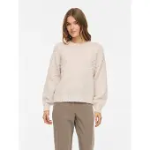 Vila Vituli Rundhals Strickpullover