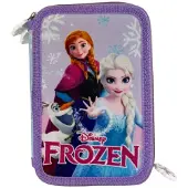 Disney Eiskönigin Winter Magic gefülltes dreistöckiges Federmäppchen