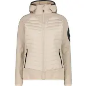 CMP Woman Jacket Hybrid FIX Hood kaki (P220) 34