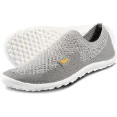 Leguano Score grey - Barfußschuhe / Slipper, Größe 43