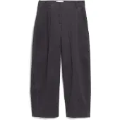 Armedangels BARREL LEG TWILLHOSE | Bio-Baumwoll Mix - anthrazit (M)