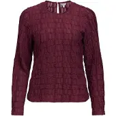 Object Strukturierte Langarm Bluse