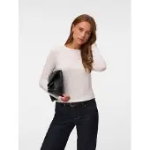 Vero Moda Langarmshirt "VMADA LS TOP JRS NOOS" Materialmix, regular fit