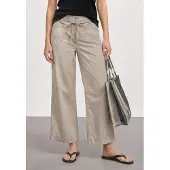 Street One Stoffhose , Damen, Gr. 40, Länge 28, sepia sand (länge 28), Web, Obermaterial: 100% Baumwolle, unifarben, normal lang, Hosen Stoffhose, in Washed-Optik