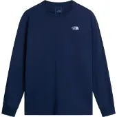 The North Face - Evolution Simple Dome Regular Long Sleeve - Longsleeve Gr S blau